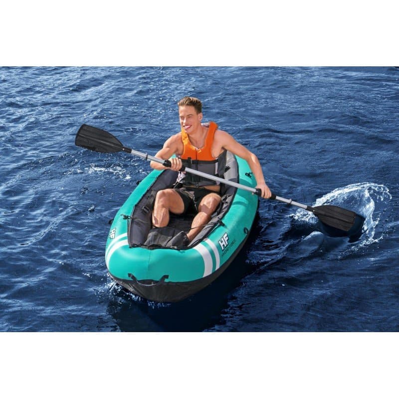 Надуваем едноместен каяк Ventura Bestway 65118 - Image 3
