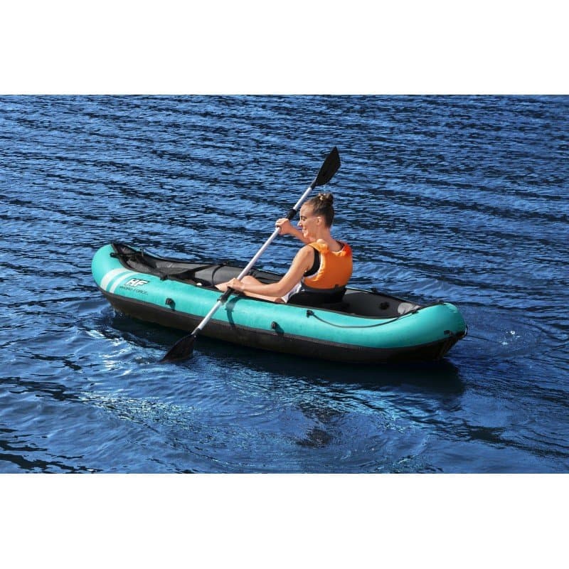 Надуваем едноместен каяк Ventura Bestway 65118 - Image 4