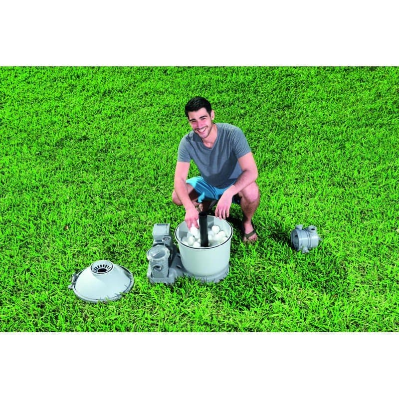 Силиконов пясък за пясъчни филтърни помпи Bestway 58475 Flowclear Polysphere - Image 3