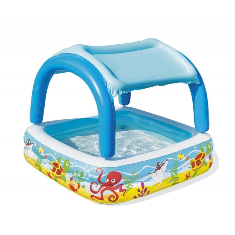 Надуваем басейн 140 х 140 х 114см Bestway 52192