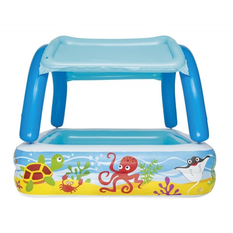 Надуваем басейн 140 х 140 х 114см Bestway 52192 - Image 10