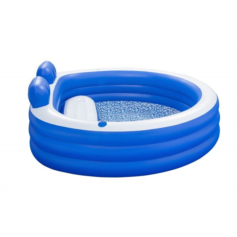 Надуваем семеен басейн Bestway H2OGO Slash Paradise 231x219x79 - Image 4