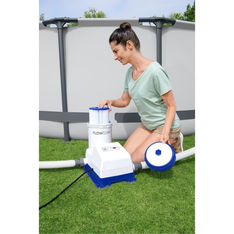 WiFi филтърна помпа с таймер Bestway® Flowclear™  7,570 l/h, 125 W - Image 21