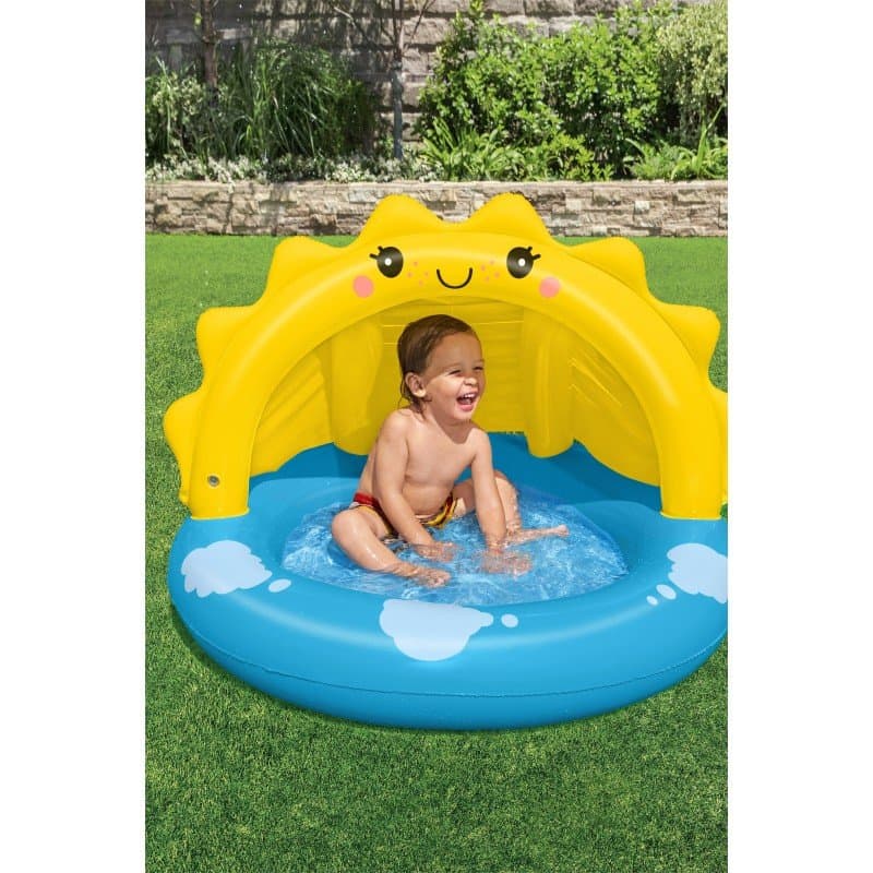Детски надуваем басейн със сенник Bestway (101х97х71см) 52637 - Image 4