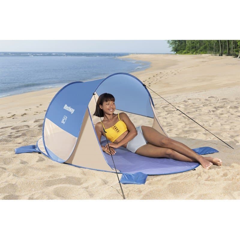 Саморазгъваща се палатка за плаж Bestway (200х120х90см) 68107 - Image 3