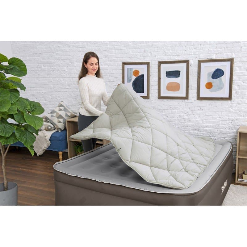 Надуваем дюшек с топ матрак (203х152х51см) и вградена помпа Bestway Queen size 69145 - Image 9