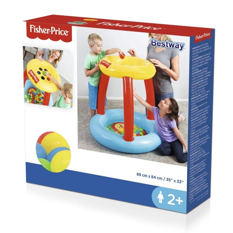 Надуваем детски кът с топки Bestway  Fisher Price 93541 - Image 3