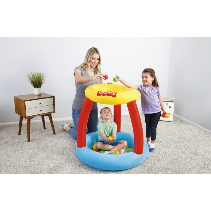 Надуваем детски кът с топки Bestway  Fisher Price 93541 - Image 5