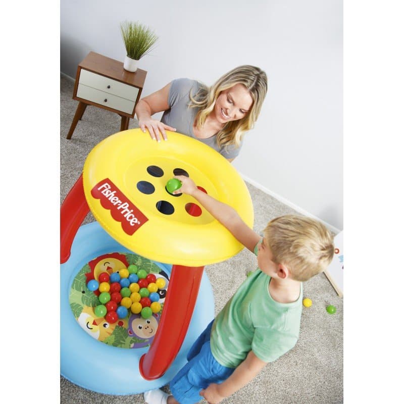 Надуваем детски кът с топки Bestway  Fisher Price 93541 - Image 6