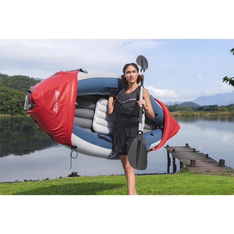 Надуваем каяк  2.90mx 91cm Hydro-Force Rapid X1 - Image 12