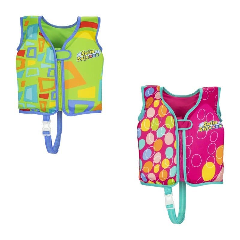 Жилетка за плуване AQUASTAR FABRIC SWIM VEST M/L