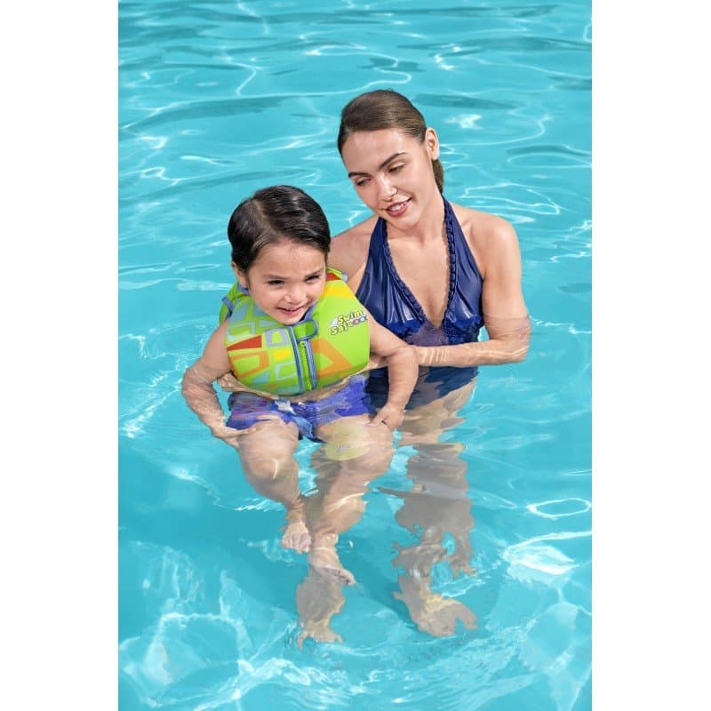 Жилетка за плуване Swim Safe AQUASTAR FABRIC S/M - Image 12