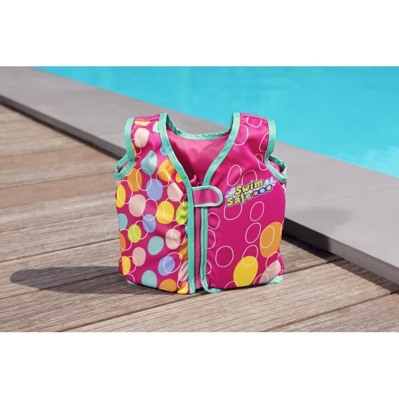 Жилетка за плуване Swim Safe AQUASTAR FABRIC S/M - Image 8