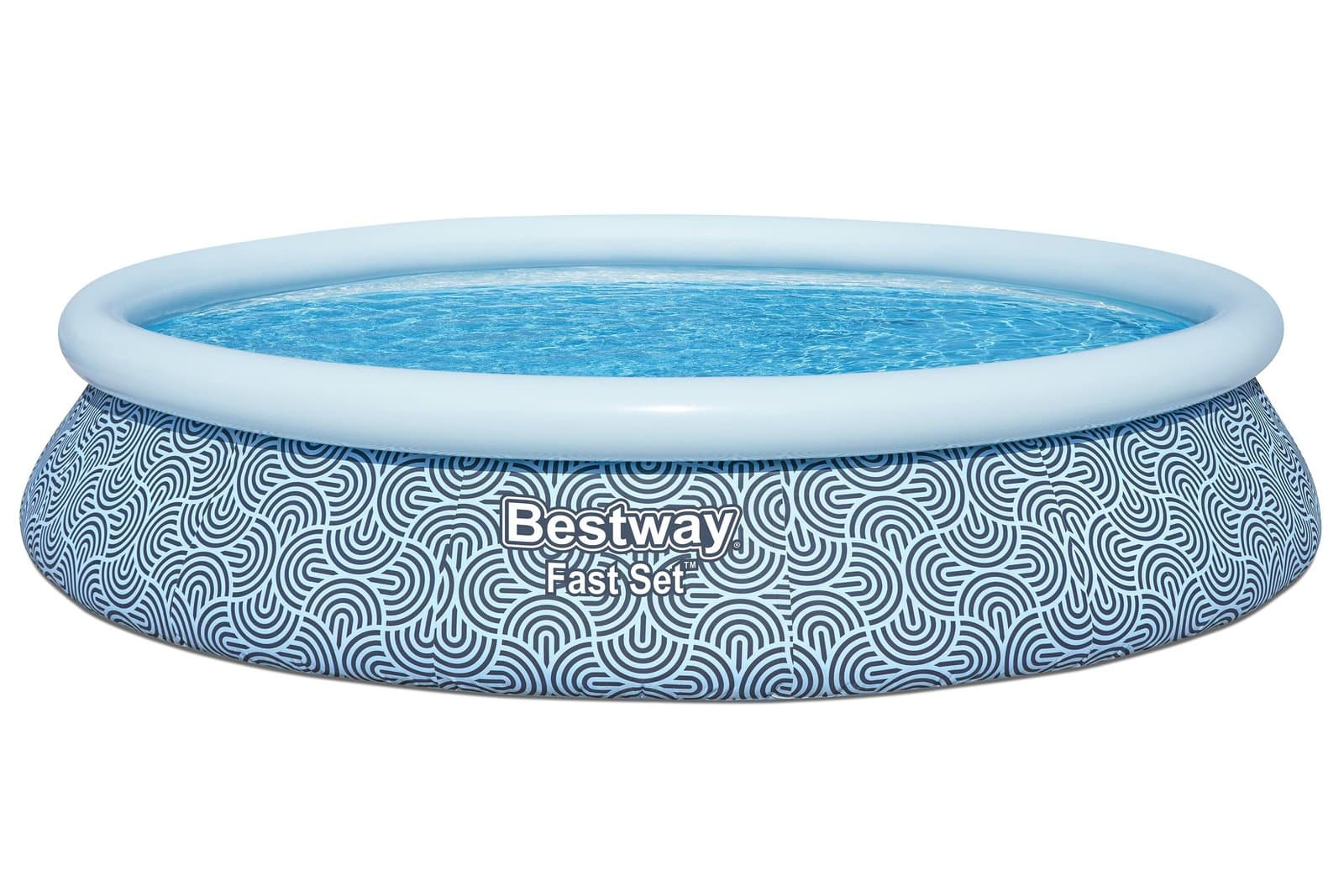 Надуваем басейн 4.57m x 84cm Bestway Fast Set - Image 10