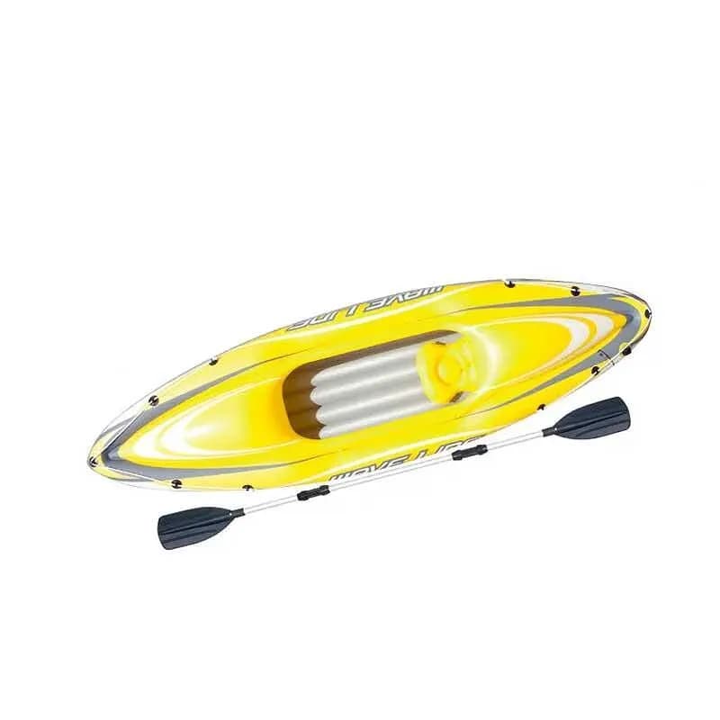 Надуваем едноместен каяк 284х108см Bestway Wave Line - Image 5