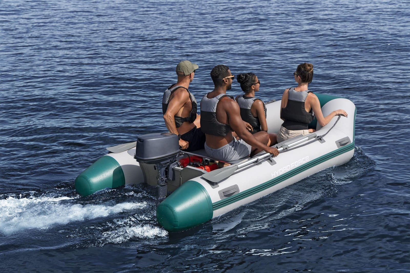 Спортна надуваема лодка с твърдо дъно 3.30m x 1.62m x 44cm Mirovia Pro - Image 37