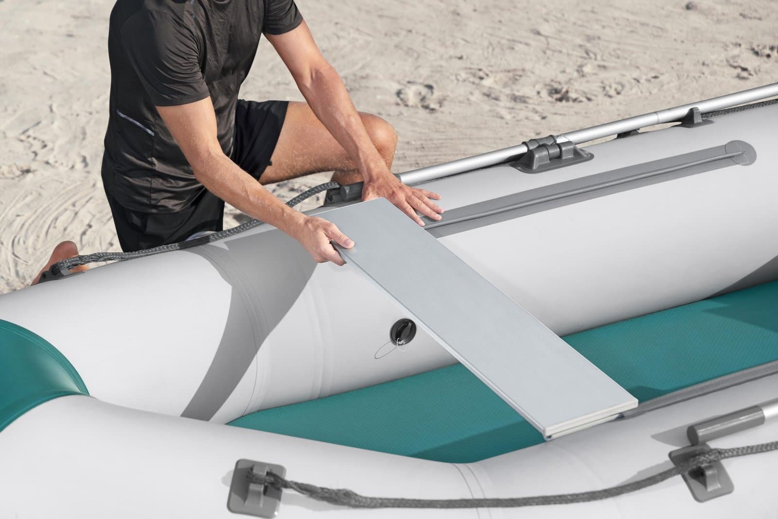 Спортна надуваема лодка с твърдо дъно 3.30m x 1.62m x 44cm Mirovia Pro - Image 44