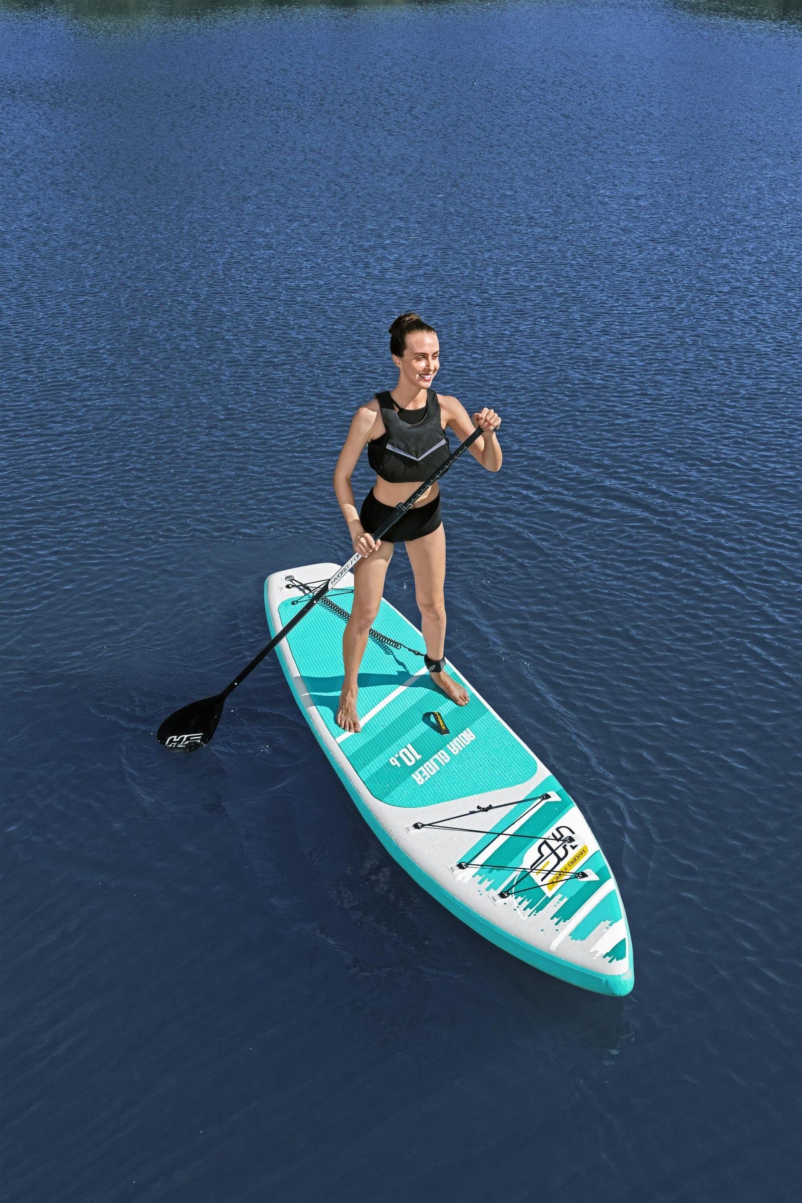 Надуваем SUP борд 3.20m x 79cm x 12cm Aqua Glider TravelTech