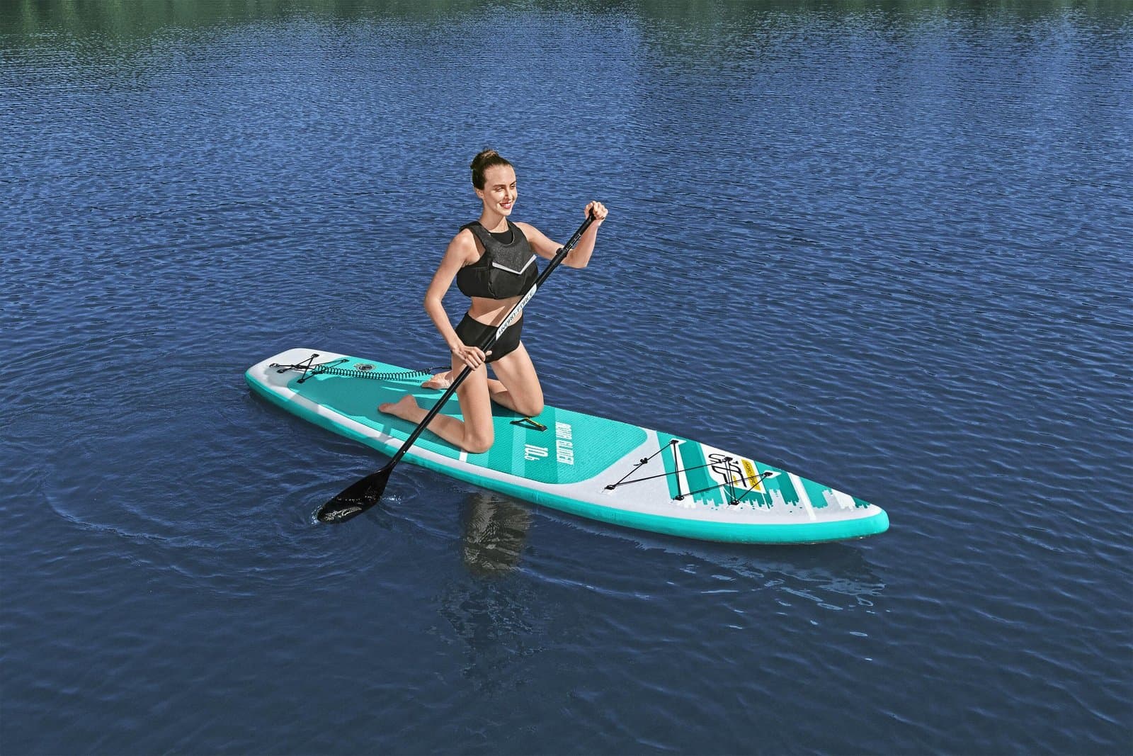 Надуваем SUP борд 3.20m x 79cm x 12cm Aqua Glider TravelTech - Image 37