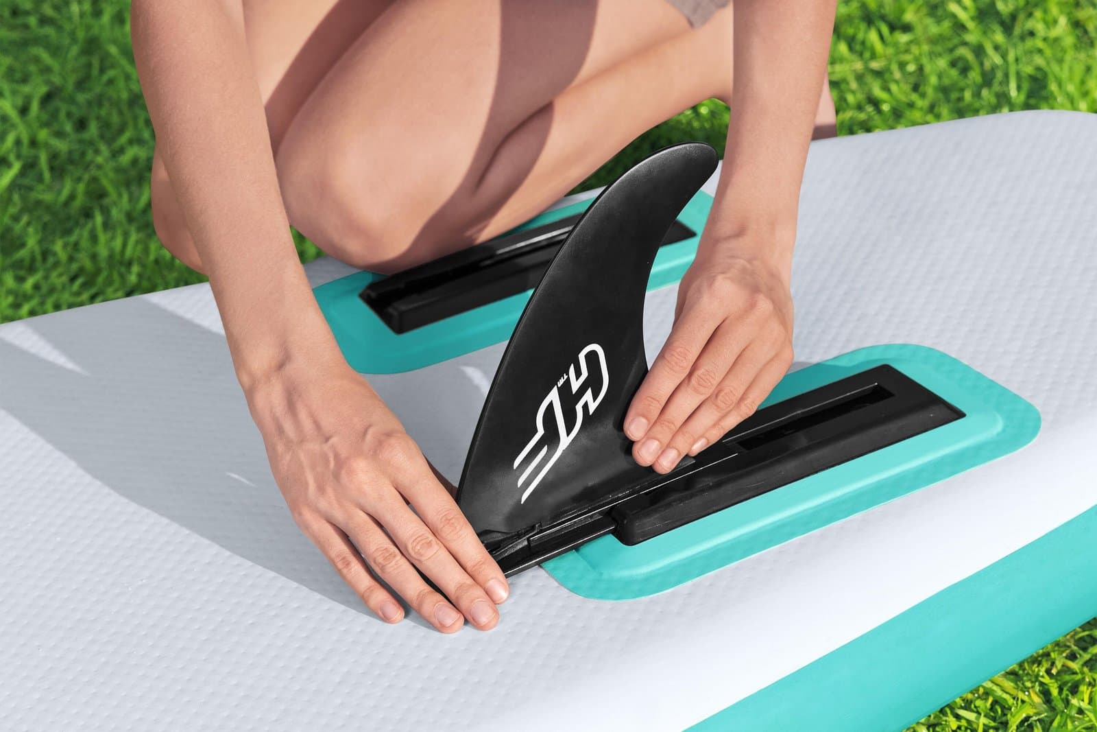Надуваем SUP борд 3.20m x 79cm x 12cm Aqua Glider TravelTech - Image 6