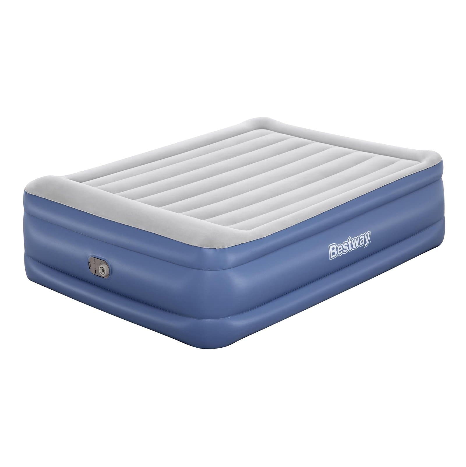надуваем двоен матрак с вградена електрическа помпа 2.03m x 1.52m x 56cm Tritech Air Mattress Queen - Image 21