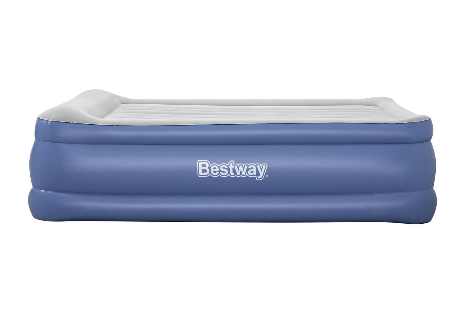 надуваем двоен матрак с вградена електрическа помпа 2.03m x 1.52m x 56cm Tritech Air Mattress Queen - Image 5