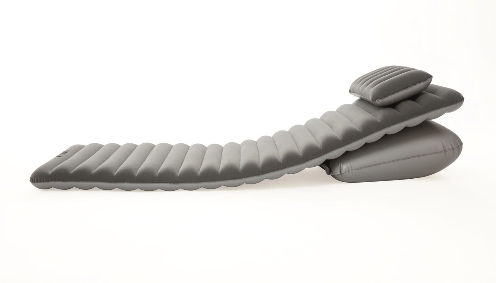 Надуваем дюшек/лежанка с възглавница 191x70x10,5 см Flexchoice - Image 26