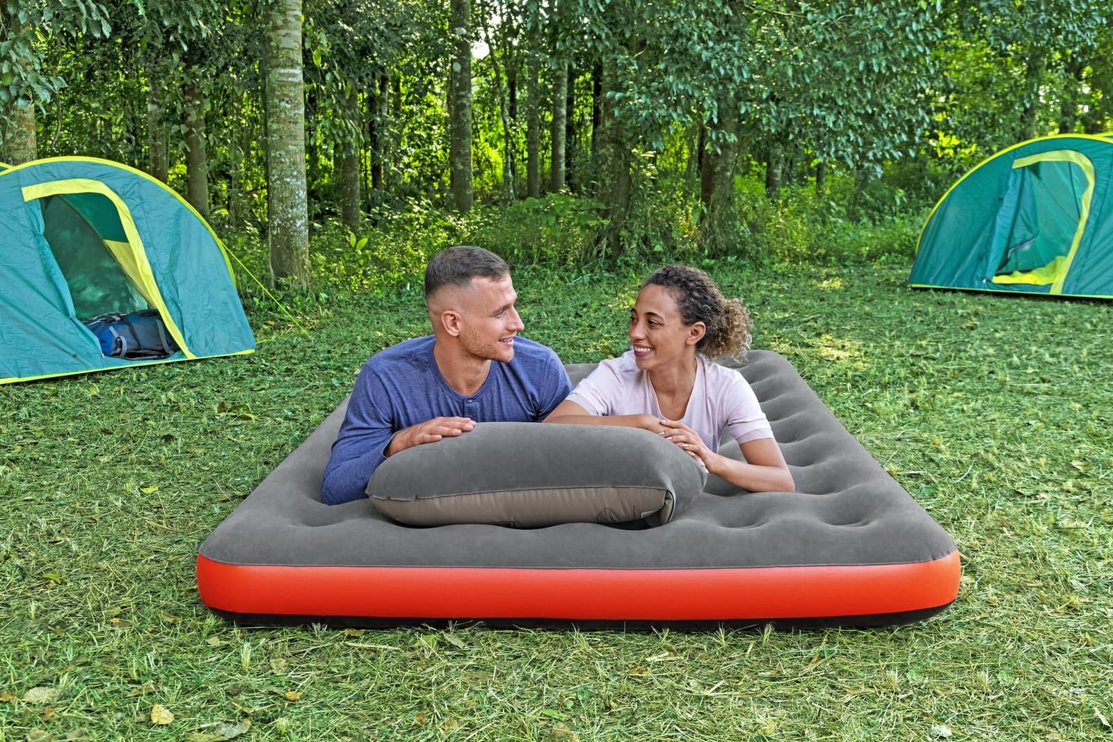 Надуваем Матрак 203x152x22см. с Вградена Помпа Roll & Relax - Image 11