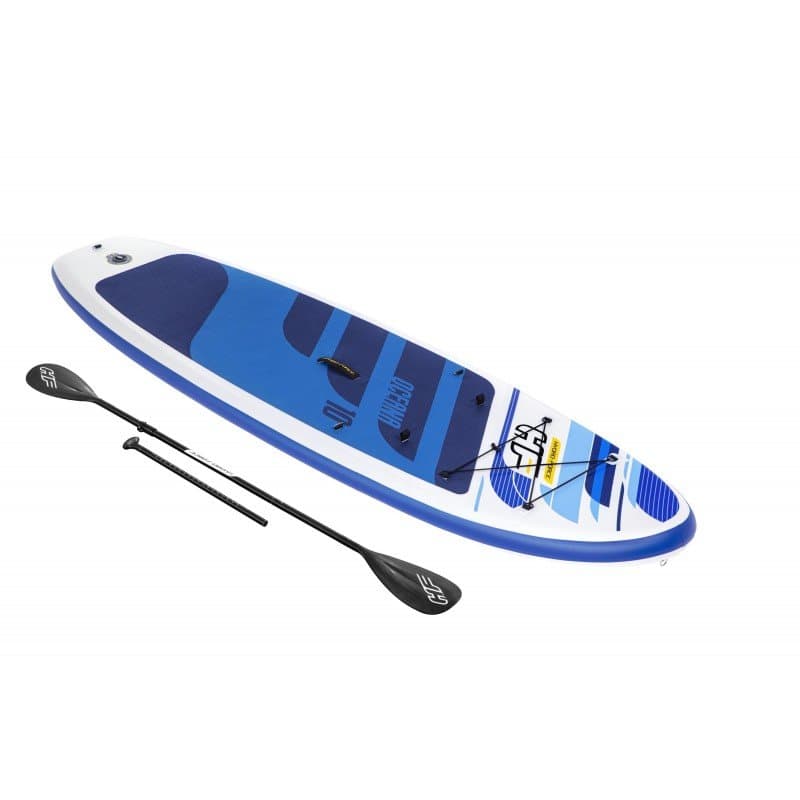 Надуваем SUP борд Bestway OCEANA Convertible 65350 305x84x12см.