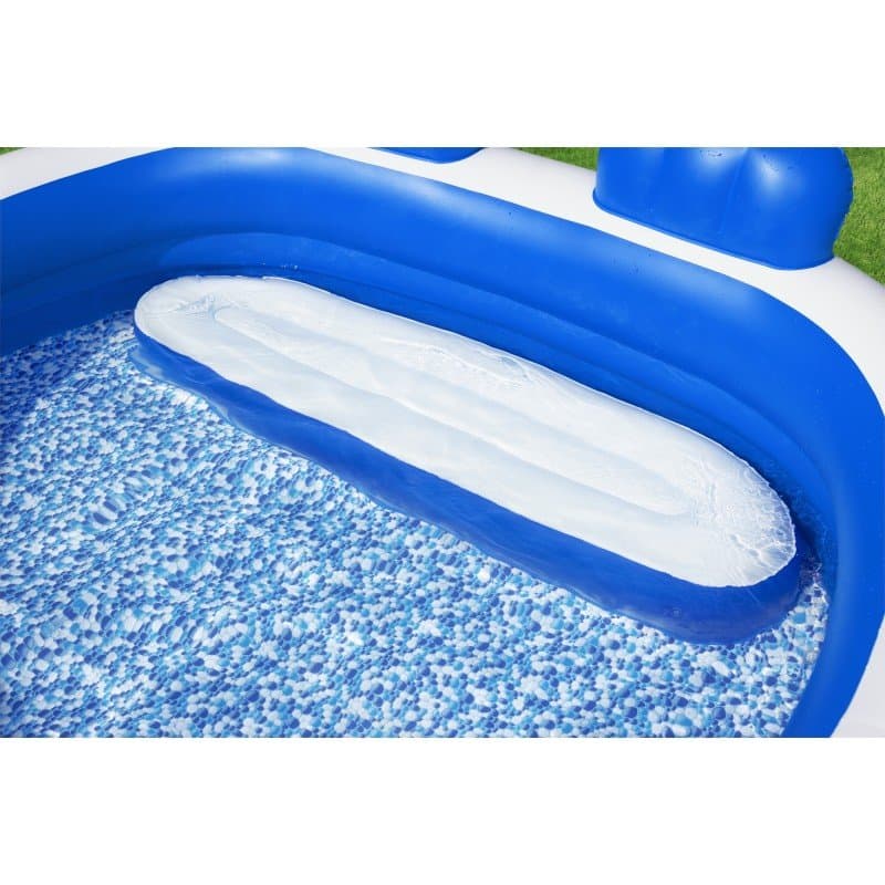 Надуваем семеен басейн Bestway H2OGO Slash Paradise 231x219x79 - Image 7