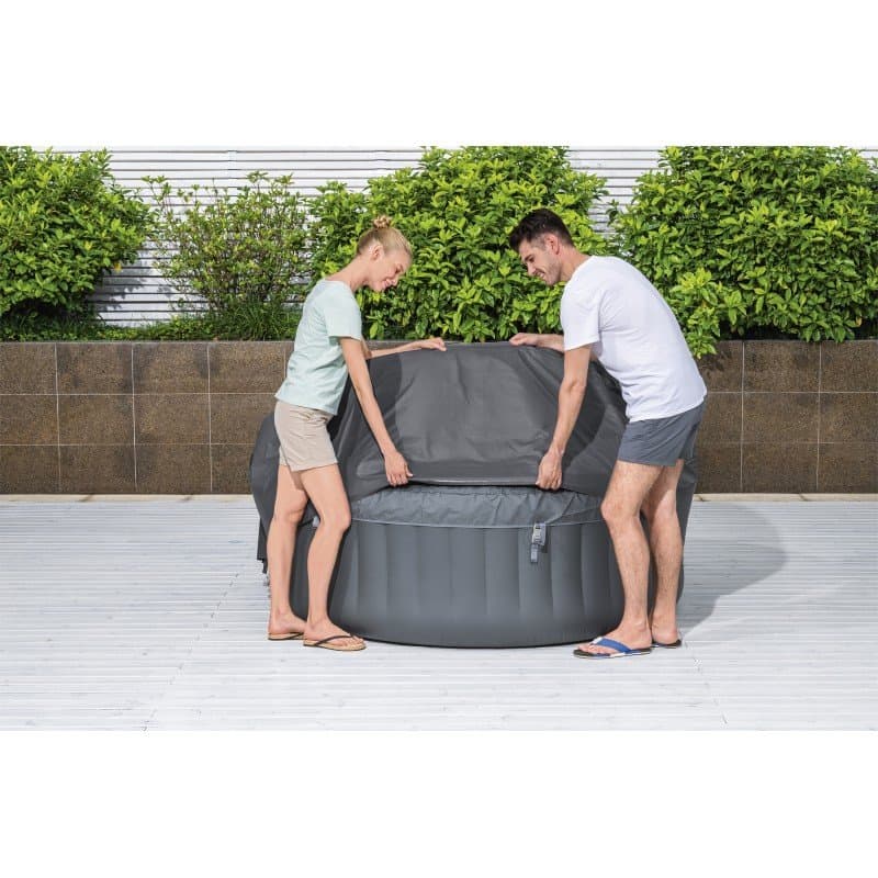Термално покривало за джакузи Bestway® LAY-Z-SPA® Xtras EnergySense™ 180х66см - Image 3