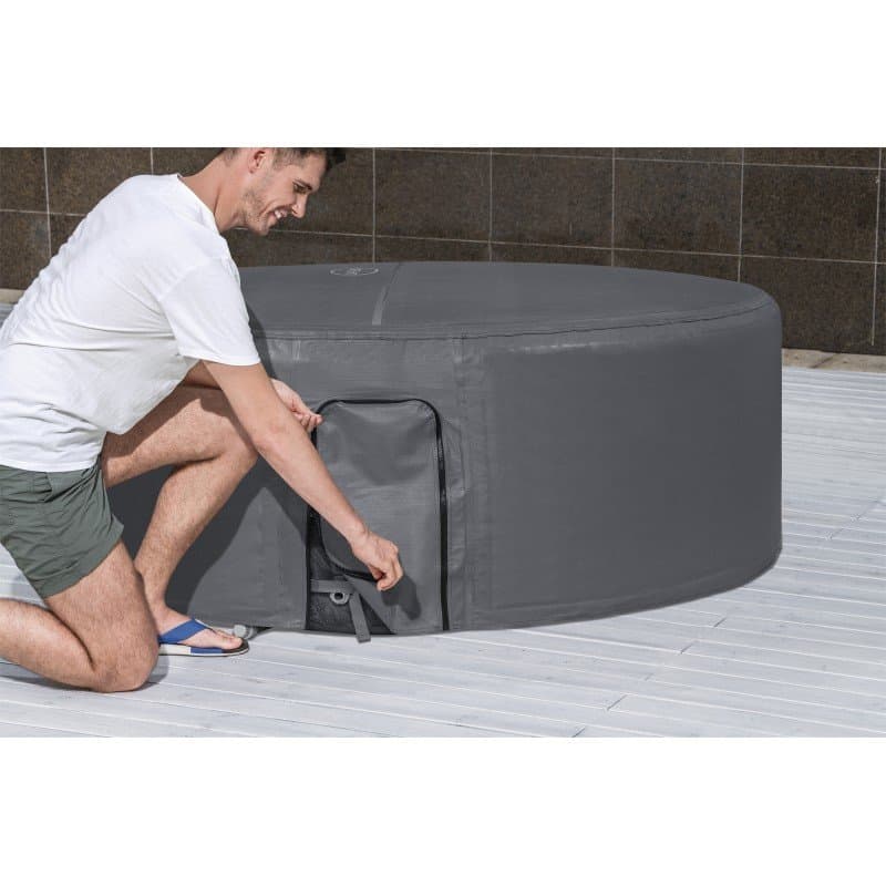 Термално покривало за джакузи Bestway® LAY-Z-SPA® Xtras EnergySense™ 180х66см - Image 5
