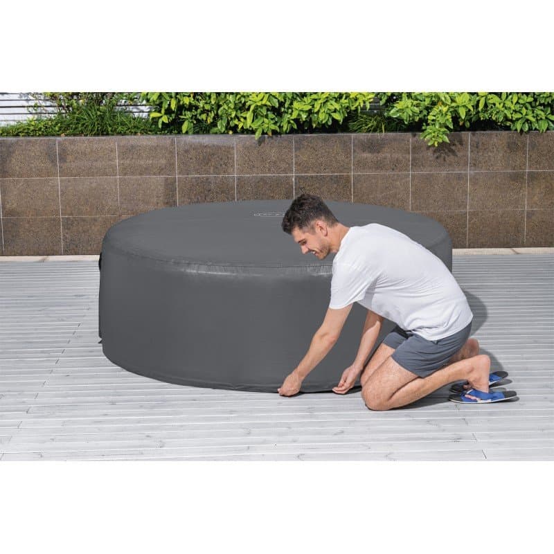 Термално покривало за джакузи Bestway® LAY-Z-SPA® Xtras EnergySense™ 180х66см - Image 8