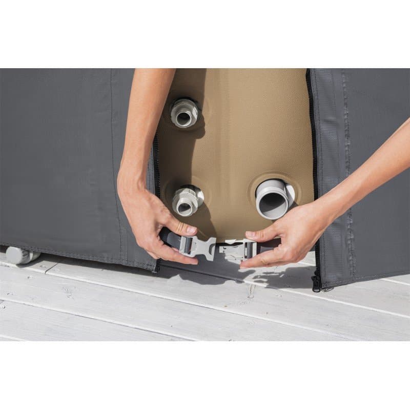 Термално покривало за джакузи Bestway® LAY-Z-SPA® Xtras EnergySense™ 196х71см - Image 8