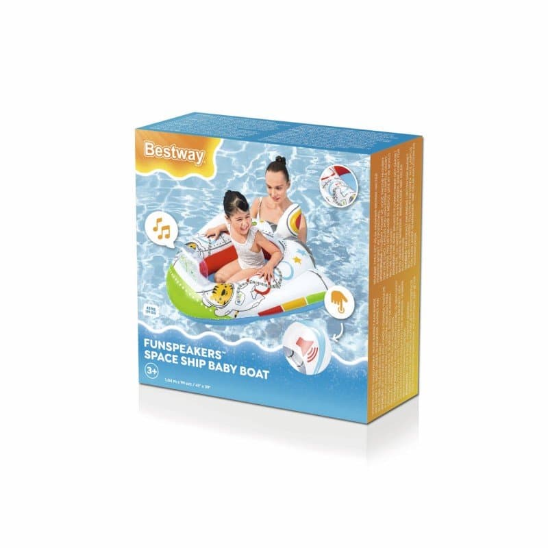 Надуваема детска лодка (104х99см) Bestway - Image 3
