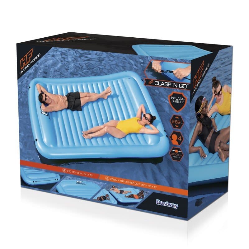 Надуваем дюшек (269х183х25,5см) Bestway - Image 2