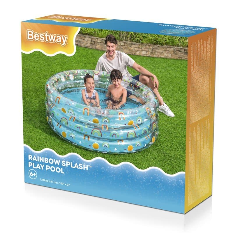Детски надуваем басейн Bestway с три ринга (150х53см) - Image 2
