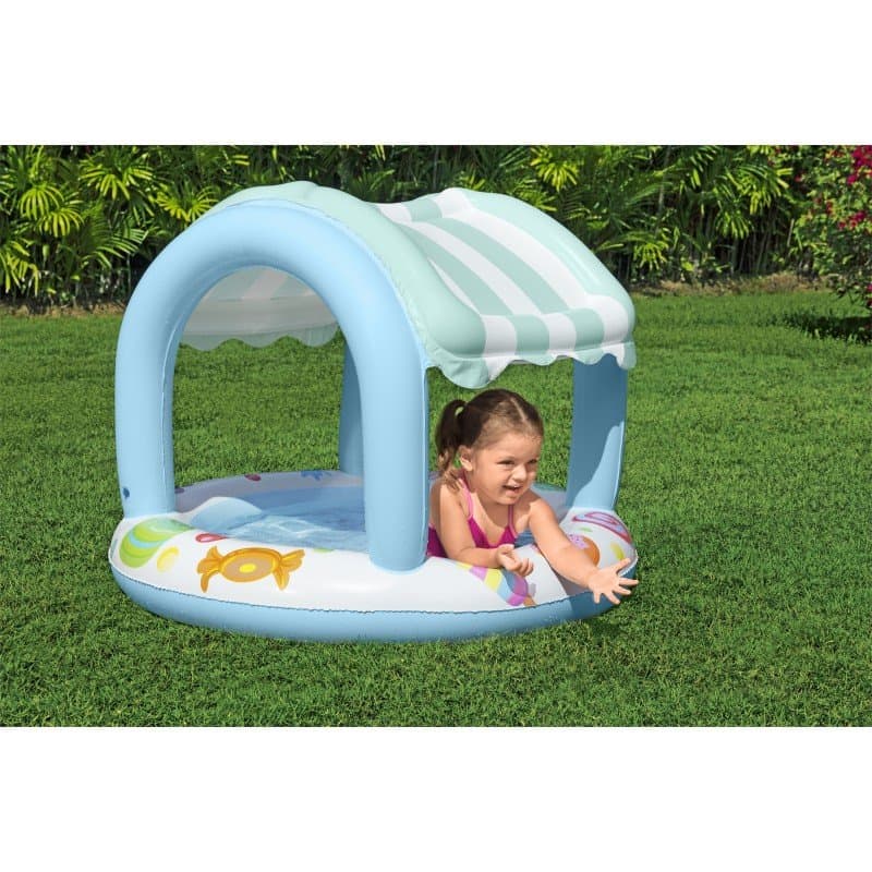 Детски надуваем басейн със сенник Bestway (104х84см) - Image 7