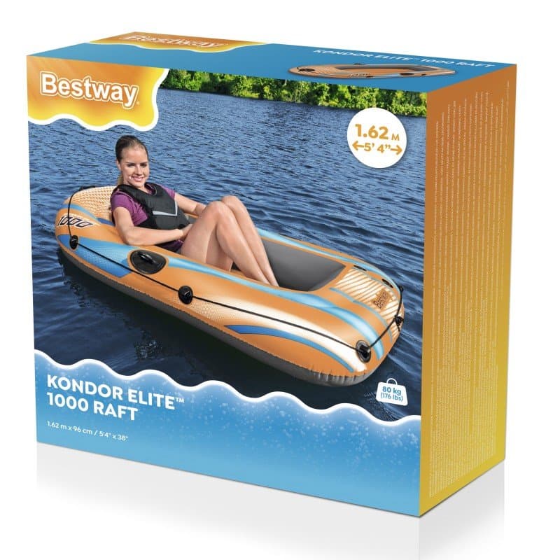 Надуваема лодка Bestway Kondor Elite 1000 (162х96см) - Image 5