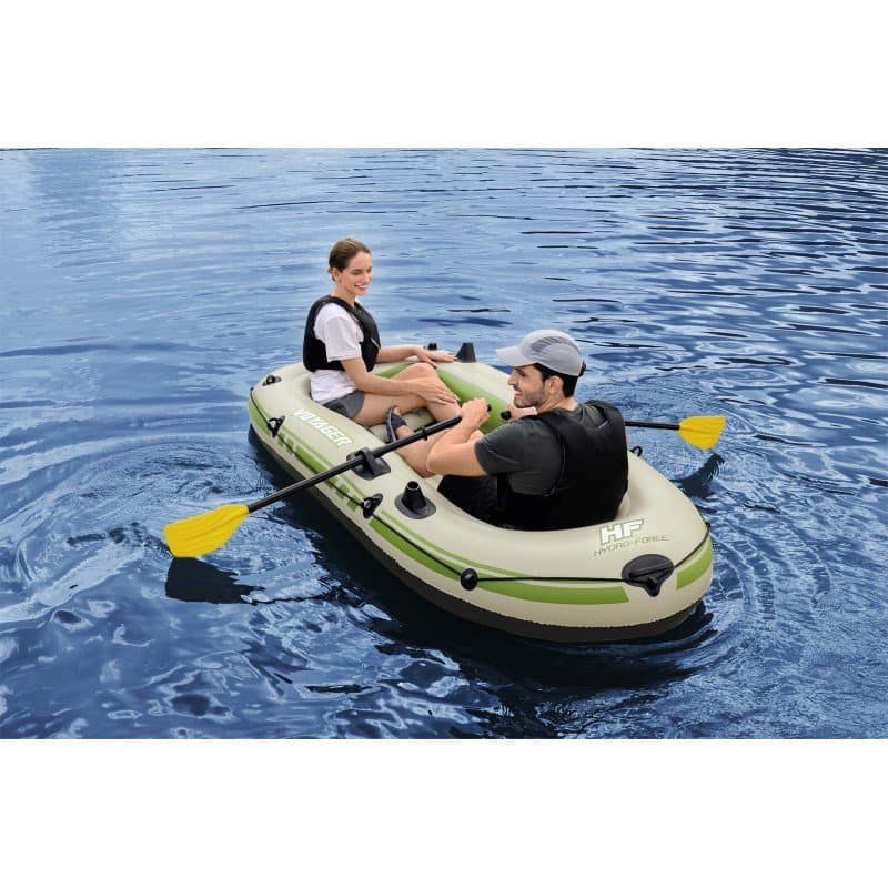 Надуваема лодка Bestway Voyager X2 232х118см - Image 10
