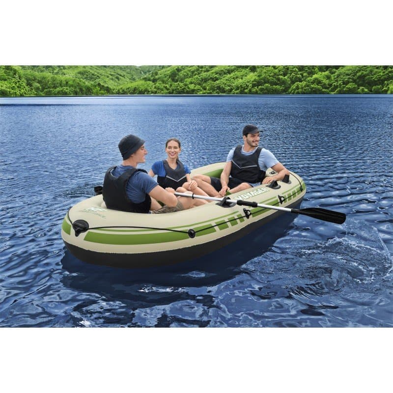 Надуваема лодка Bestway Voyager X3 294х137см - Image 7