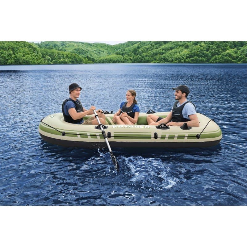 Надуваема лодка Bestway Voyager X3 294х137см - Image 8