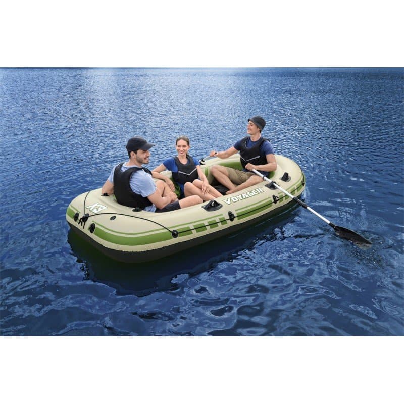 Надуваема лодка Bestway Voyager X3 294х137см - Image 9