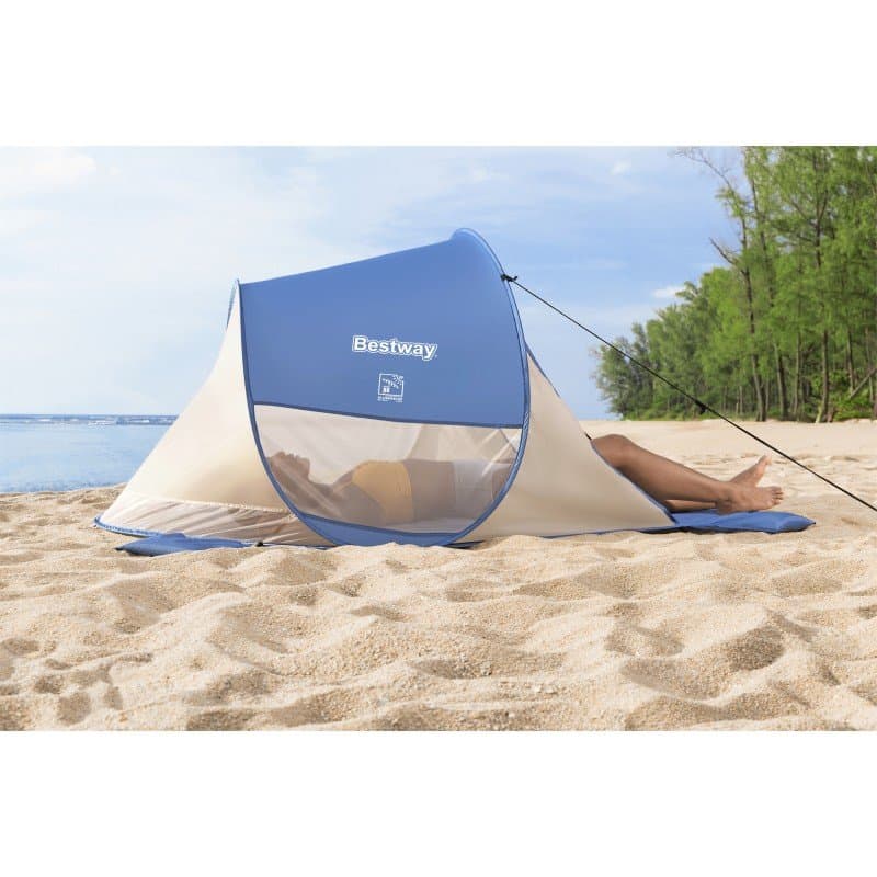 Саморазгъваща се палатка за плаж Bestway (200х120х90см) - Image 6
