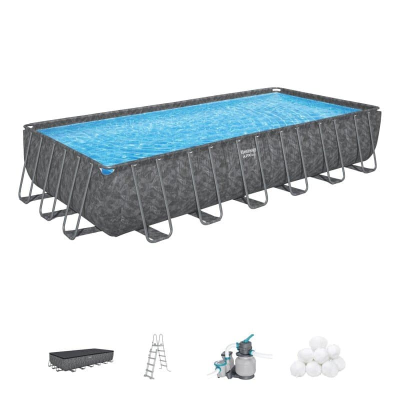 Сглобяем басейн 732 x 366 x 132 cm Bestway Steel 561KG APX365 - Image 3