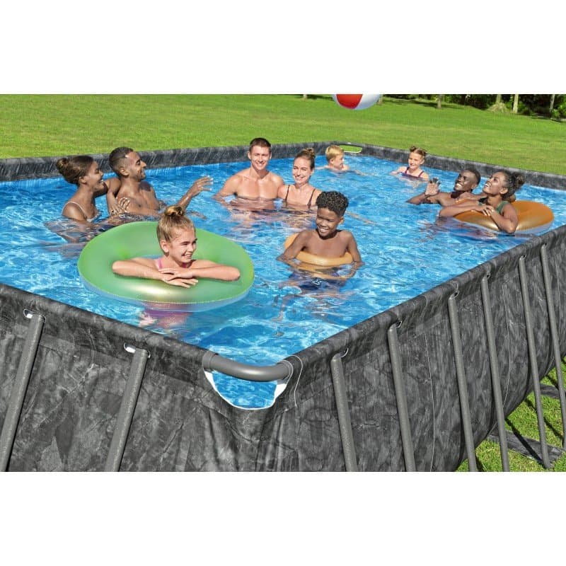 Сглобяем басейн 732 x 366 x 132 cm Bestway Steel 561KG APX365 - Image 5