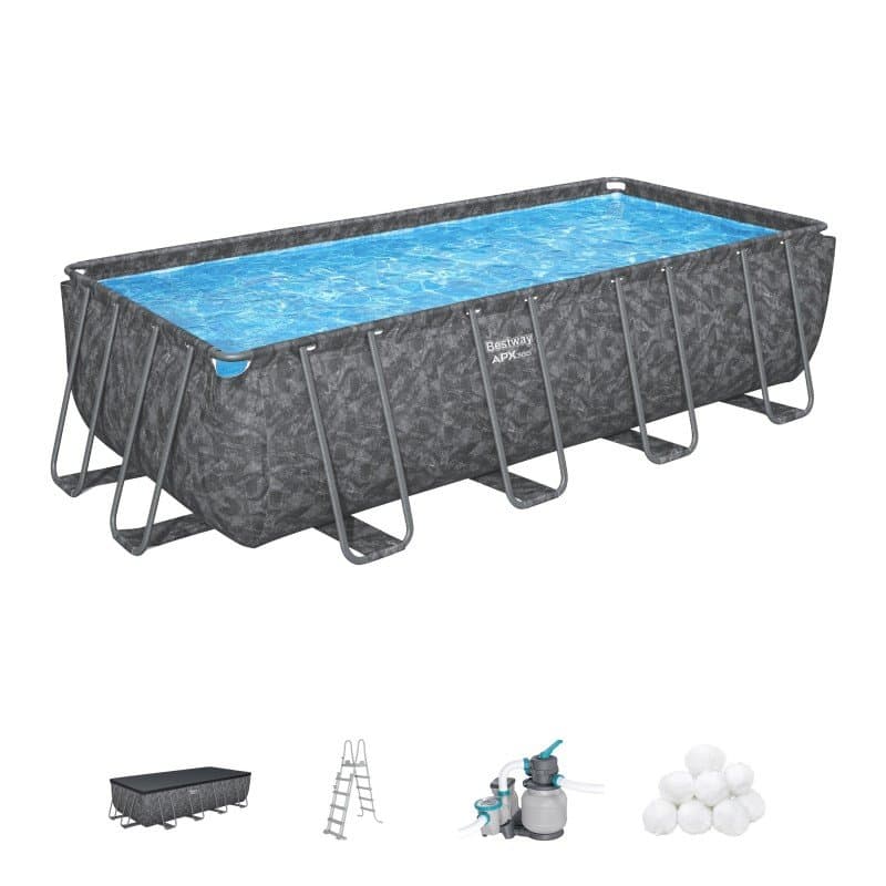 Сглобяем басейн 5,49 x 2,74 x 1,32m Bestway 561KA APX 365