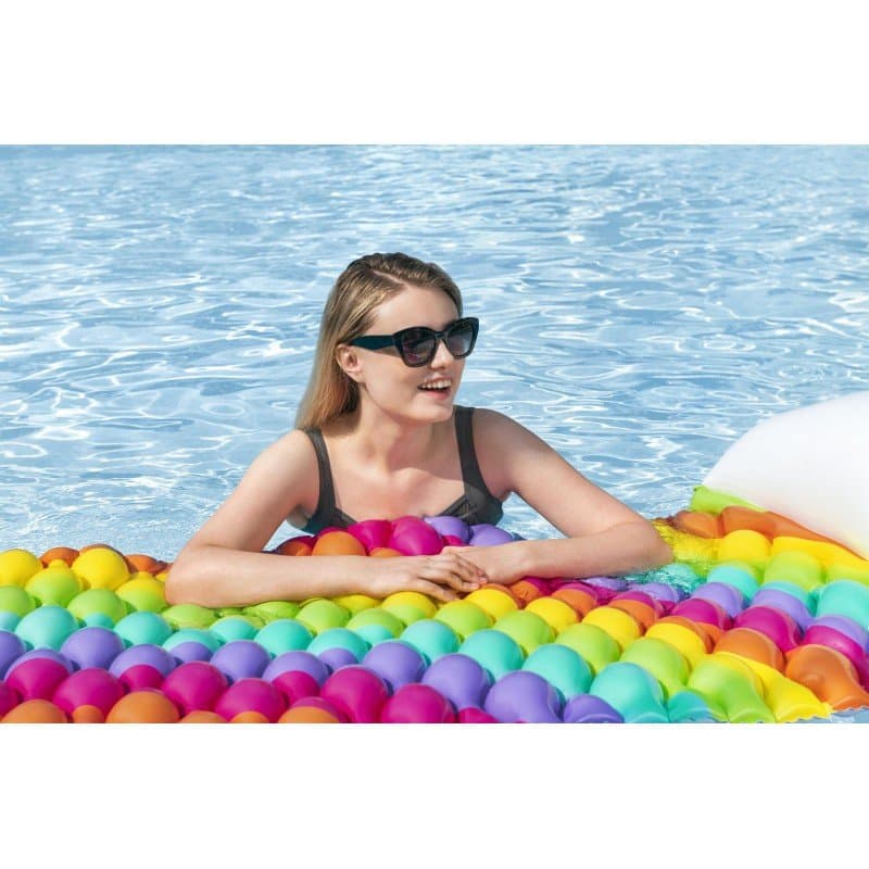 Плаваща постелка 2.16mx 80cm Bestway Rainbow Dreams - Image 10