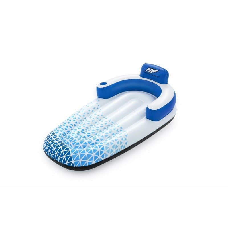 Надуваем шезлонг 1.91m x 1.07m Hydro Force Indigo Wave Lounge