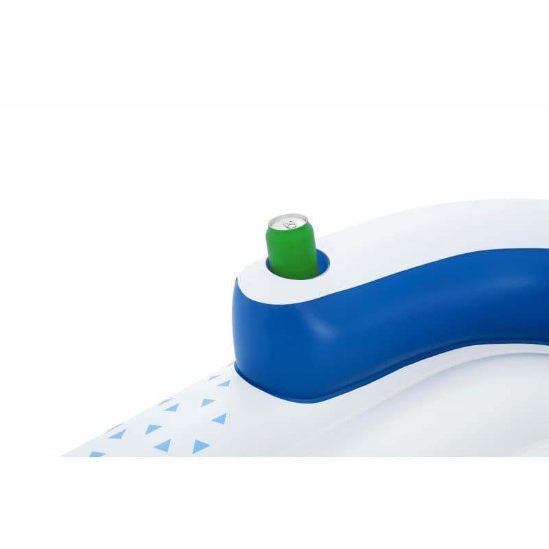 Надуваем шезлонг 1.91m x 1.07m Hydro Force Indigo Wave Lounge - Image 5